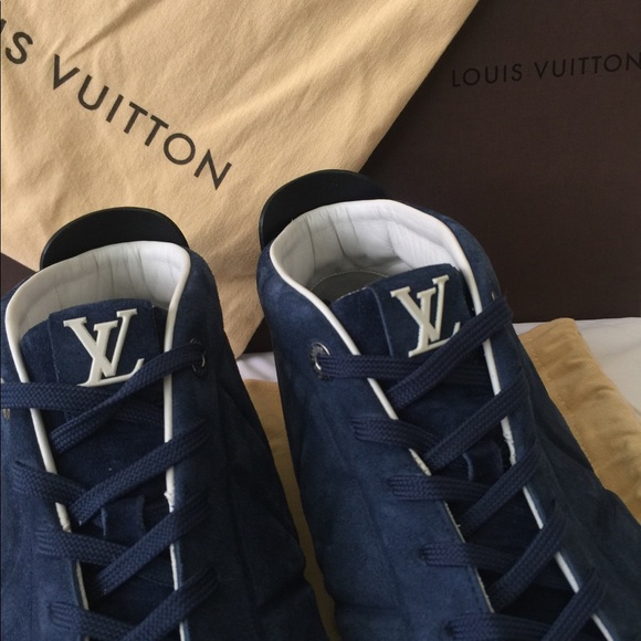 Louis Vuitton Suede Hightops - Picture 2 of 9